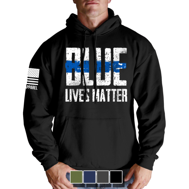 Nine Line - Blue Lives Matter Hoodie