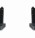 LG ST-653TW - stand - pole type design - for LCD display