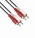 VCOM crossover cable - 7 ft - red