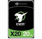 Seagate Exos X20 ST20000NM000D - hard drive - 20 TB - SATA 6Gb/s