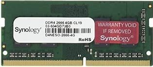 Synology - DDR4 - module - 4 GB - SO-DIMM 260-pin - unbuffered