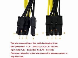 Supermicro - power adapter - 8 pin internal power to 8 pin PCIe power (6+2) - 2 in