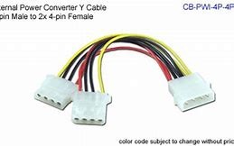 iMicro - power splitter - 4 pin internal power to 4 pin internal power - 1 ft