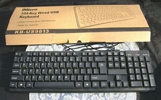 iMicro KB-US9813 - keyboard - QWERTY - English - black Input Device