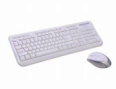 Bornd M610 - keyboard and mouse set - white