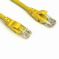 VCOM patch cable - 7 ft - yellow