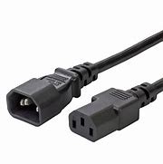 VCOM - power cable - IEC 60320 C14 to IEC 60320 C13 - 6 ft