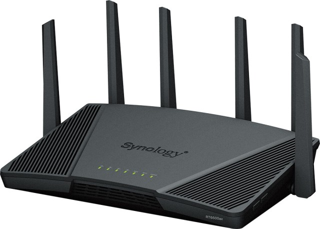 Synology RT6600AX - wireless router - 802.11a/b/g/n/ac/ax - desktop