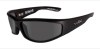 Gloss Blk-Grey Lens, comes w/Leash Cord, Lrg Blk Case & Cleaning Cloth