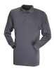 Performance Polo Long Sleeve - Grey