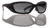 Black Frame - Polarized Smoke Lens