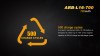 Fenix - 16340 Rechargeable Battery