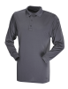 Performance Polo Long Sleeve - Grey