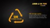 Fenix - 16340 Rechargeable Battery
