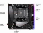 Gigabyte B550I AORUS PRO AX - 1.0 - motherboard - mini ITX - Socket AM4 - AMD B550