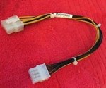 Supermicro - power cable - 8 pin (2x4) internal power to 8 pin PCIe power (6+2) - 1 ft