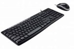 Logitech Media Combo MK200 - keyboard and mouse set - English