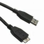 VCOM - USB cable - Micro-USB Type B to USB Type A - 10 ft